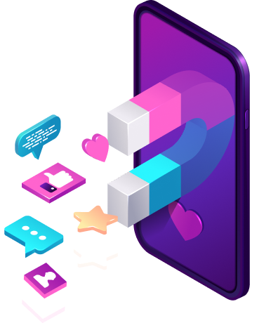 Imagem Hero do serviço Gestão de Redes Sociais